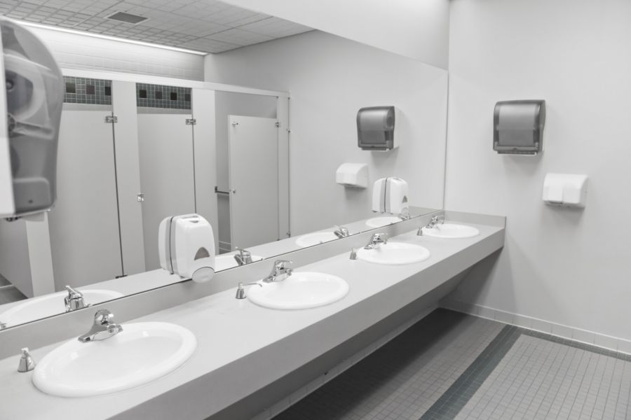 Restroom Cleaning by Divine Janitorial Services